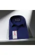 Büyük Beden Slim Fit Kısa Kol Desenli Erkek Gömlek 4GMK313056005