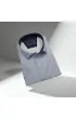 Büyük Beden Slim Fit Kısa Kol Desenli Renk Erkek Gömlek 4GMK313064005