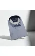 Büyük Beden Slim Fit Kısa Kol Desenli Renk Erkek Gömlek 4GMK313064006