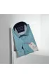 Slim Fit Uzun Kol Desenli Erkek Gömlek 3GMK314101003