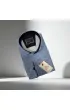 Slim Fit Uzun Kol Desenli Erkek Gömlek 3GMK314101026