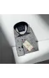Slim Fit Uzun Kol Desenli Erkek Gömlek 3GMK314104001