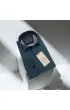 Slim Fit Uzun Kol Desenli Erkek Gömlek 3GMK314108009
