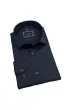 Slim Fit Uzun Kol Düz Renk Rubi Saten Erkek Gömlek 3GMK324201005