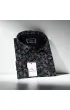 Büyük Beden Slim Fit Uzun Kol Desenli Erkek Gömlek 4GMK325001003