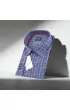 Büyük Beden Slim Fit Uzun Kol Desenli Erkek Gömlek 4GMK325030005