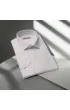 Slim Fit Uzun Kol Düz Renk Saten Erkek Gömlek 3GMK318061002