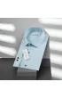 Slim Fit Uzun Kol Düz Renk Saten Erkek Gömlek 3GMK318066012