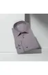 Slim Fit Uzun Kol Düz Renk Saten Erkek Gömlek 3GMK318066015
