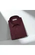 Slim Fit Uzun Kol Düz Renk Saten Erkek Gömlek 3GMK318066020