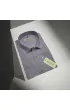 Klasik Kısa Kol Desenli Erkek Gömlek 3GMK318079001