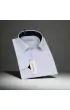 Klasik Uzun Kol Desenli Saten Erkek Gömlek 3GMK319042005