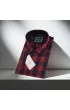 Büyük Beden Slim Fit Uzun Kol Desenli Erkek Gömlek 4GMK315067015