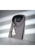 Büyük Beden Slim Fit Uzun Kol Desenli Erkek Gömlek 4GMK315067019