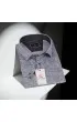 Büyük Beden Slim Fit Uzun Kol Desenli Erkek Gömlek 4GMK325098004