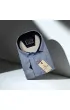 Büyük Beden Slim Fit Uzun Kol Desenli Erkek Gömlek 4GMK315101007