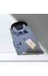 Büyük Beden Slim Fit Uzun Kol Desenli Erkek Gömlek 4GMK315108002