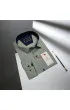 Büyük Beden Slim Fit Uzun Kol Desenli Erkek Gömlek 4GMK315108004