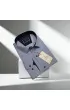 Büyük Beden Slim Fit Uzun Kol Desenli Erkek Gömlek 4GMK315108007