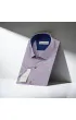 Klasik Kısa Kol Desenli Erkek Gömlek 3GMK318042005