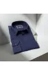 Slim Fit Uzun Kol Düz Renk Saten Erkek Gömlek 3GMK317045008 Slim Fit Uzun Kol Düz Renk Saten Erkek Gömlek 3GMK317045008