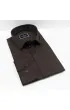 Slim Fit Uzun Kol Düz Renk Saten Erkek Gömlek 3GMK317045014 Slim Fit Uzun Kol Düz Renk Saten Erkek Gömlek 3GMK317045014