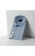 Slim Fit Kısa Kol Düz Renk Saten Erkek Gömlek 3GMK327070003