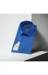 Slim Fit Kısa Kol Düz Renk Saten Erkek Gömlek 3GMK327070008