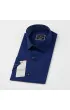 Slim Fit Kısa Kol Düz Renk Saten Erkek Gömlek 3GMK327070017