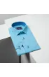 Slim Fit Uzun Kol Düz Renk Saten Erkek Gömlek 3GMK317090030 Slim Fit Uzun Kol Düz Renk Saten Erkek Gömlek 3GMK317090030