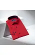 Slim Fit Uzun Kol Düz Renk Saten Erkek Gömlek 3GMK317090049 Slim Fit Uzun Kol Düz Renk Saten Erkek Gömlek 3GMK317090049