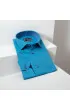 Slim Fit Uzun Kol Düz Renk Saten Erkek Gömlek 3GMK327091019 Slim Fit Uzun Kol Düz Renk Saten Erkek Gömlek 3GMK327091019