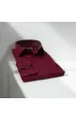Slim Fit Uzun Kol Düz Renk Saten Erkek Gömlek 3GMK327091034 Slim Fit Uzun Kol Düz Renk Saten Erkek Gömlek 3GMK327091034