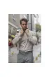 Slim Fit Uzun Kol Desenli Dijital Baskılı Erkek Gömlek 3GMK316048004