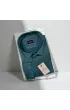 Büyük Beden Slim Fit Uzun Kol Düz Renk Saten Erkek Gömlek 4GMK316051004