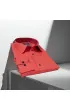 Slim Fit Uzun Kol Düz Renk Saten Erkek Gömlek 3GMK317037003