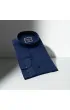 Slim Fit Uzun Kol Düz Renk Saten Hakim Yaka Erkek Gömlek 3GMK317039005 Slim Fit Uzun Kol Düz Renk Saten Hakim Yaka Erkek Gömlek 3GMK317039005