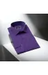 Slim Fit Uzun Kol Düz Renk Saten Erkek Gömlek 3GMK317044014 Slim Fit Uzun Kol Düz Renk Saten Erkek Gömlek 3GMK317044014
