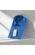 Slim Fit Uzun Kol Düz Renk Saten Erkek Gömlek 3GMK317044017