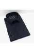 Slim Fit Uzun Kol Düz Renk Saten Erkek Gömlek 3GMK317045009 Slim Fit Uzun Kol Düz Renk Saten Erkek Gömlek 3GMK317045009