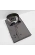 Slim Fit Uzun Kol Desenli Saten Gömlek 3GMK312478001