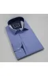 Slim Fit Uzun Kol Desenli Saten Gömlek 3GMK312478004