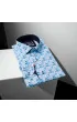 Slim Fit Uzun Kol Desenli Dijital Baskılı Erkek Gömlek 3GMK316118001 Slim Fit Uzun Kol Desenli Dijital Baskılı Erkek Gömlek 3GMK316118001