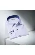 Büyük Beden Klasik Uzun Kol Desenli Erkek Gömlek 4GMK320348031
