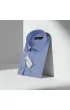 Slim Fit Uzun Kol Desenli Armürlü Jakar Erkek Gömlek 3GMK330372004