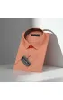 Slim Fit Kısa Kol Düz Renk Erkek Gömlek 3GMK320408022