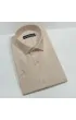 Slim Fit Kısa Kol Düz Renk Erkek Gömlek 3GMK320408036