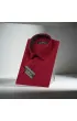 Slim Fit Kısa Kol Düz Renk Erkek Gömlek 3GMK320408068