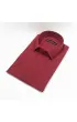 Slim Fit Kısa Kol Düz Renk Erkek Gömlek 3GMK320408074