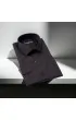 Slim Fit Uzun Kol Düz Renk Saten Erkek Gömlek 3GMK310435003